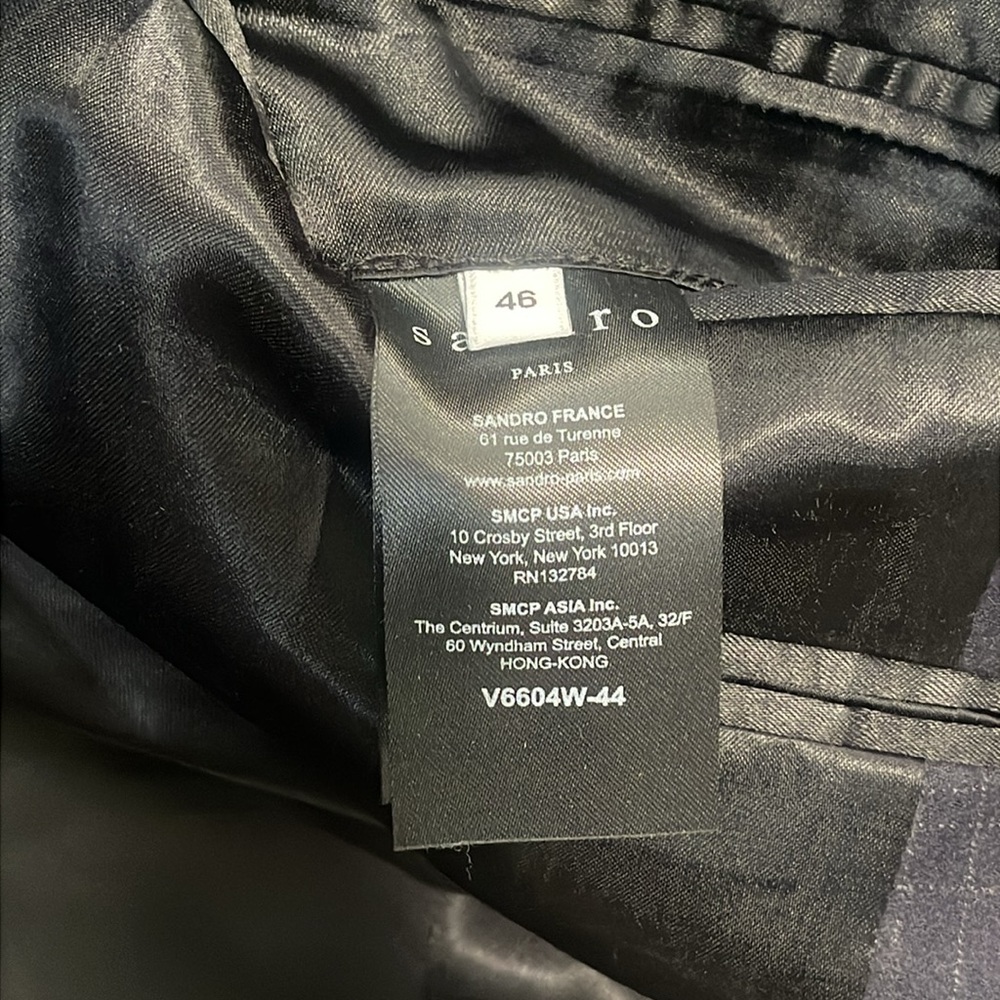 Sandro Paris Wool Blazer View 6